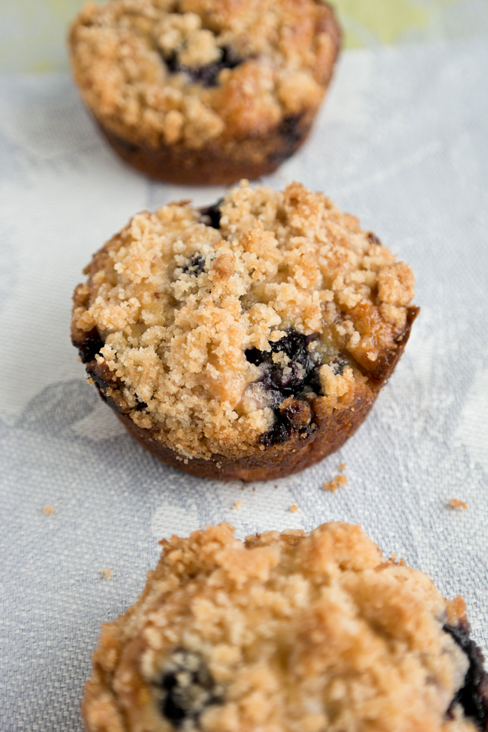 blueberry almond muffin