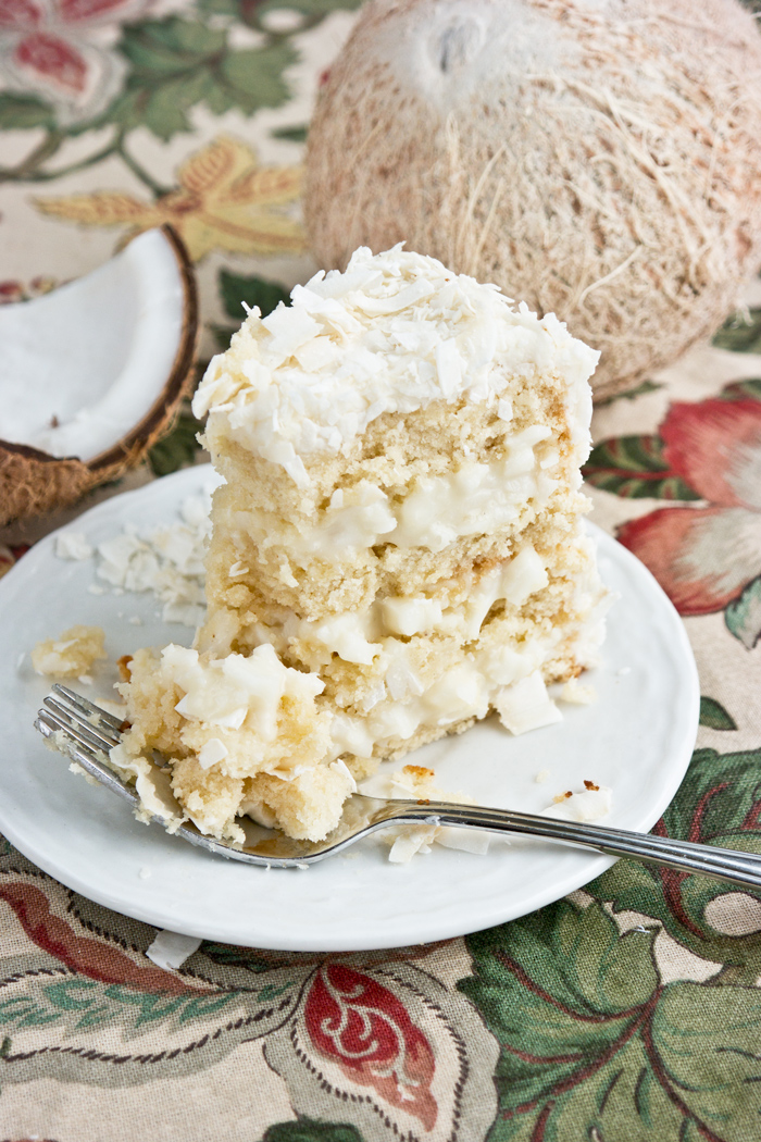 Fresh Coconut Dream Cake