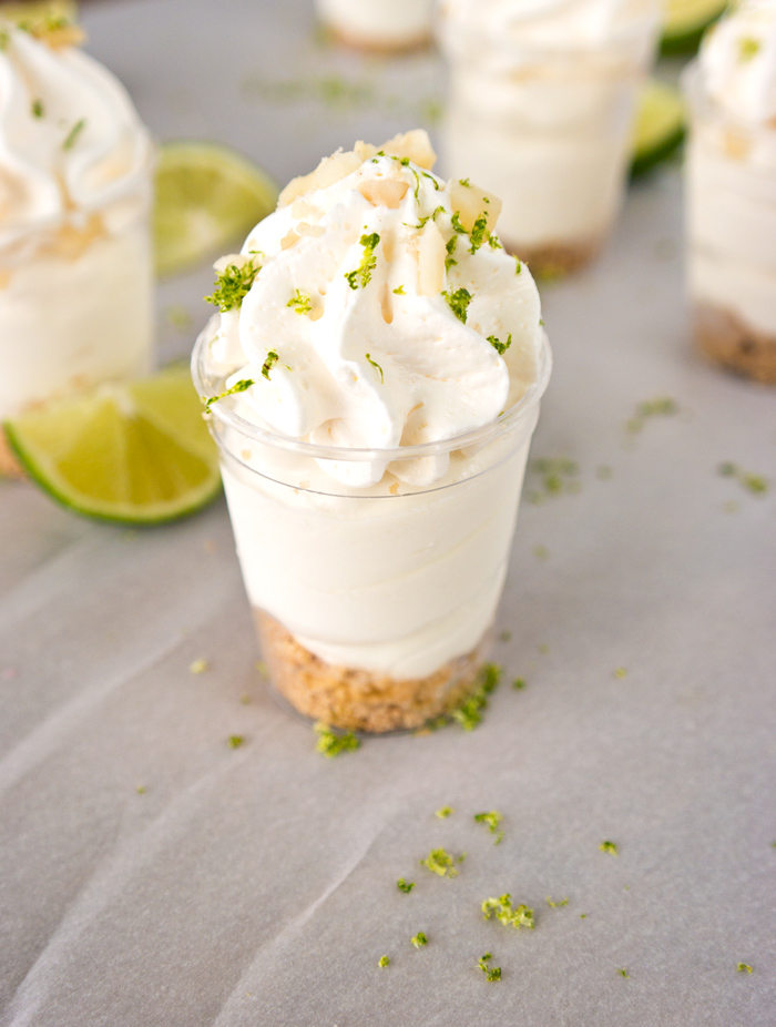 Key Lime Pie Shooters