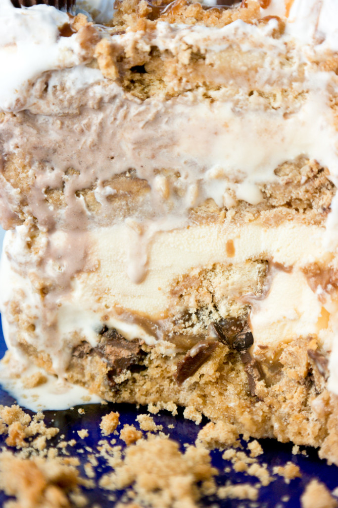 Peanut Butter Cookie Ice Cream Cake The Sugar Coated Cottage
