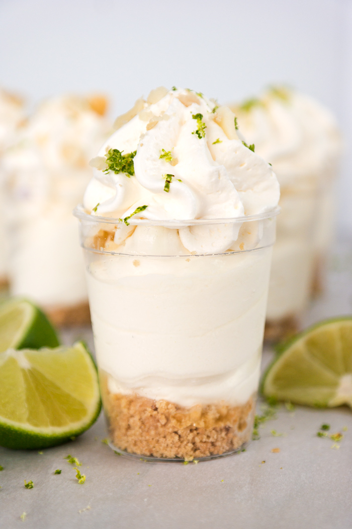 key lime pie shooters