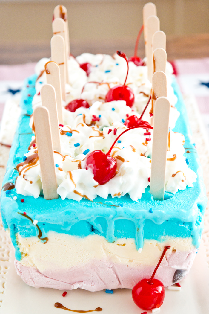 ice cream sundae brick