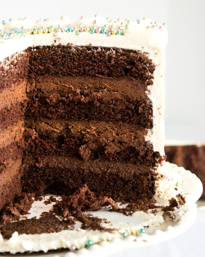 Chocolate Ganache Celebration Cake