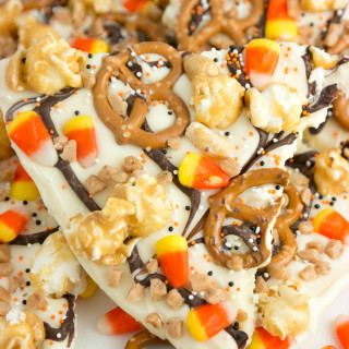 Halloween Candy Corn Bark