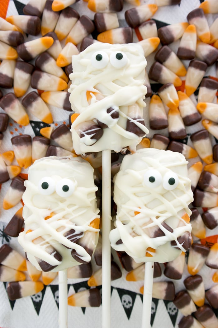 S'more Mummy Marshmallows
