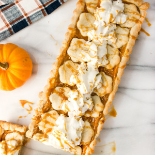 Sugar Cookie Pumpkin Tart