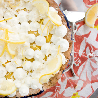 Lemon Tart With Coconut Crust