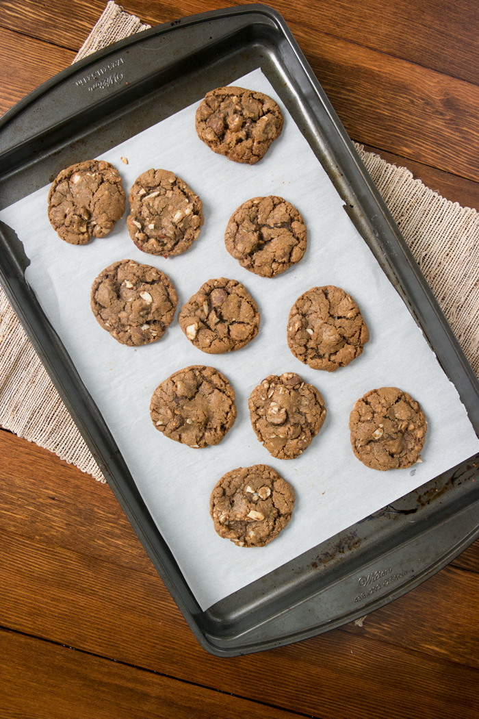 Coffee Toffee Almond Cookie