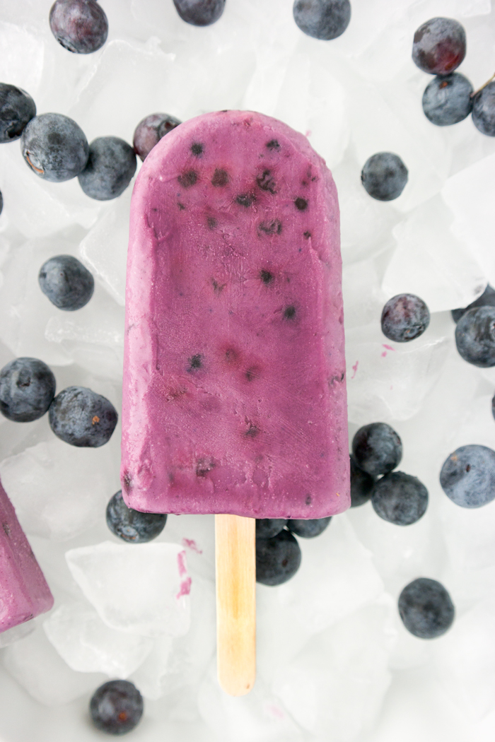 blueberry cream pops