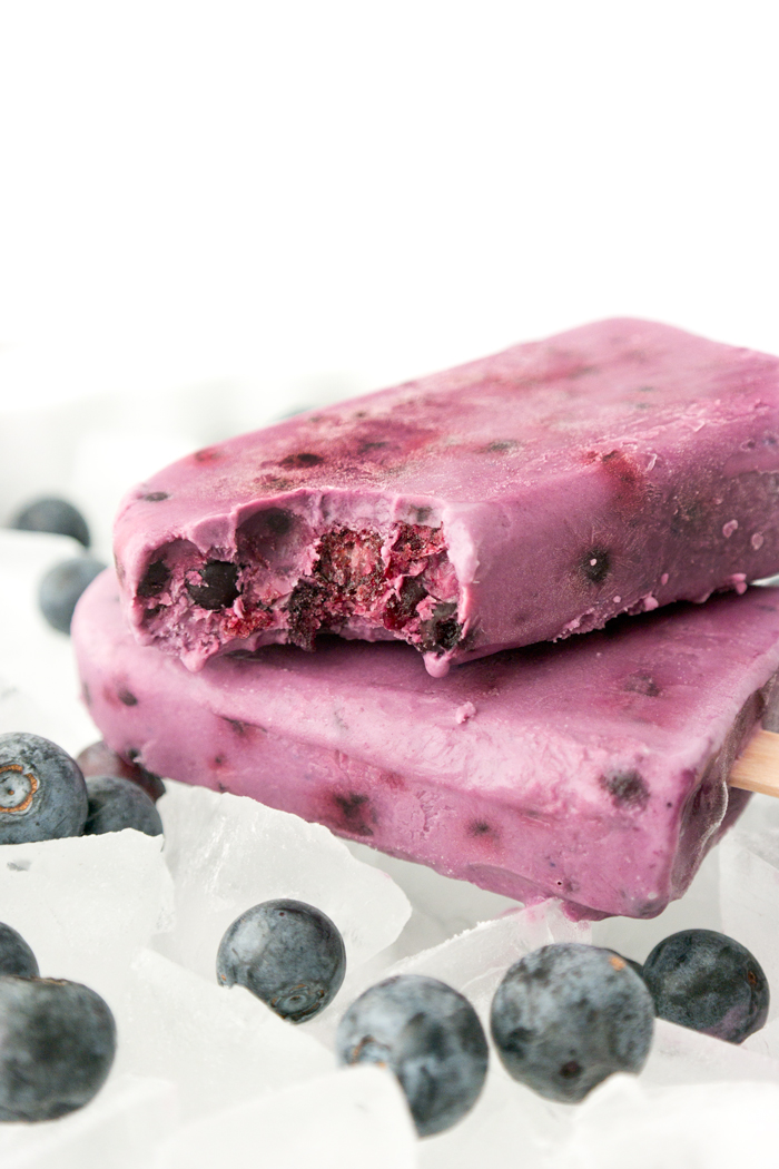 blueberry cream pops