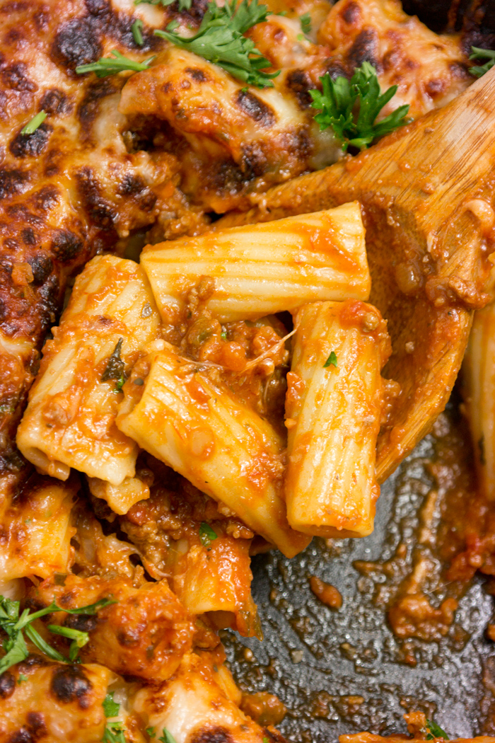 Weeknight Mostaccioli