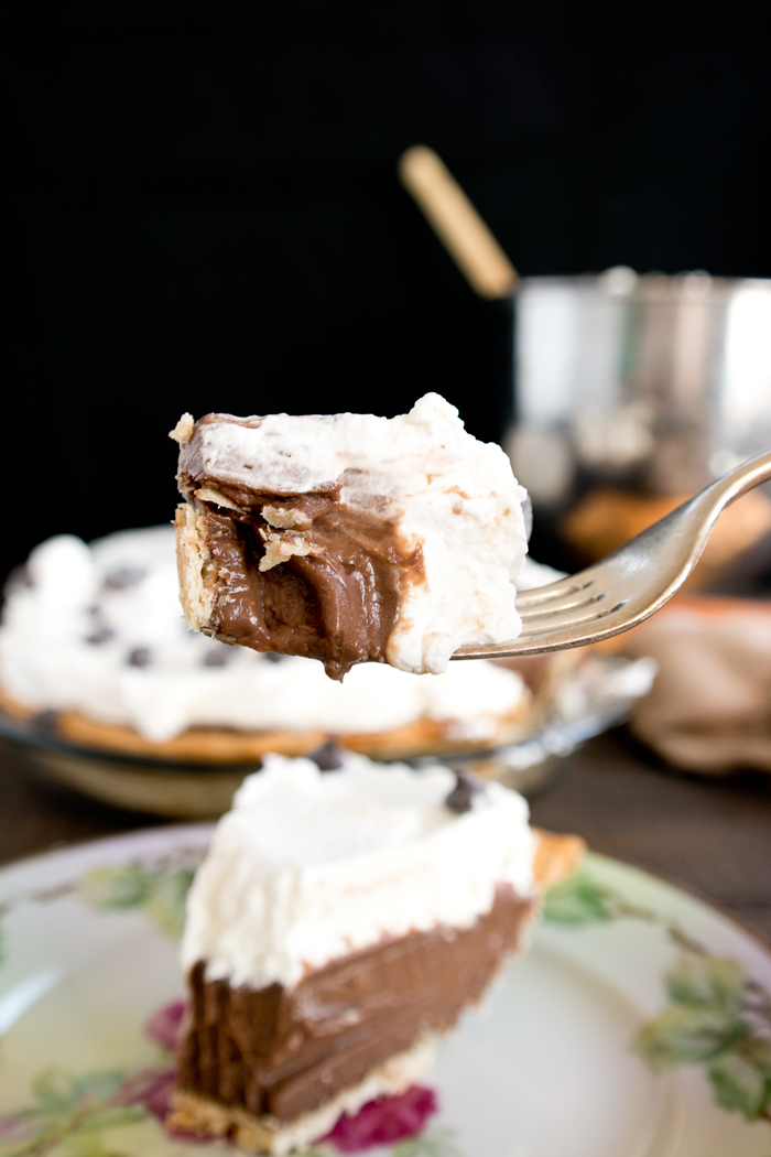 Silky Chocolate Cream Pie
