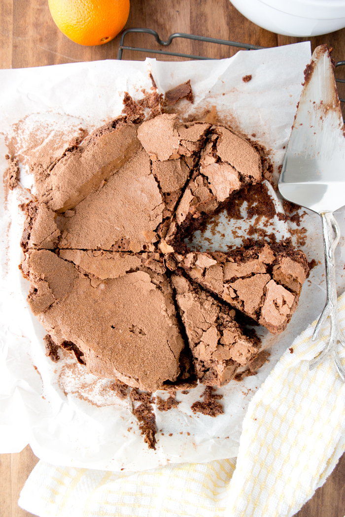 Flourless Chocolate Orange Cake