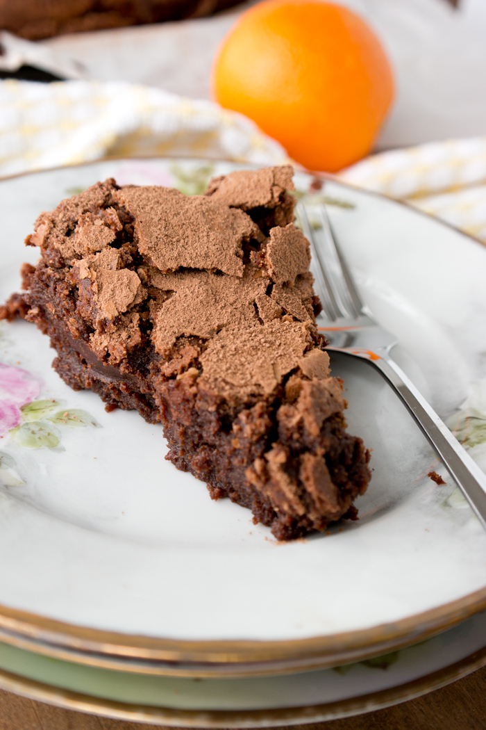 Flourless Chocolate Orange Cake