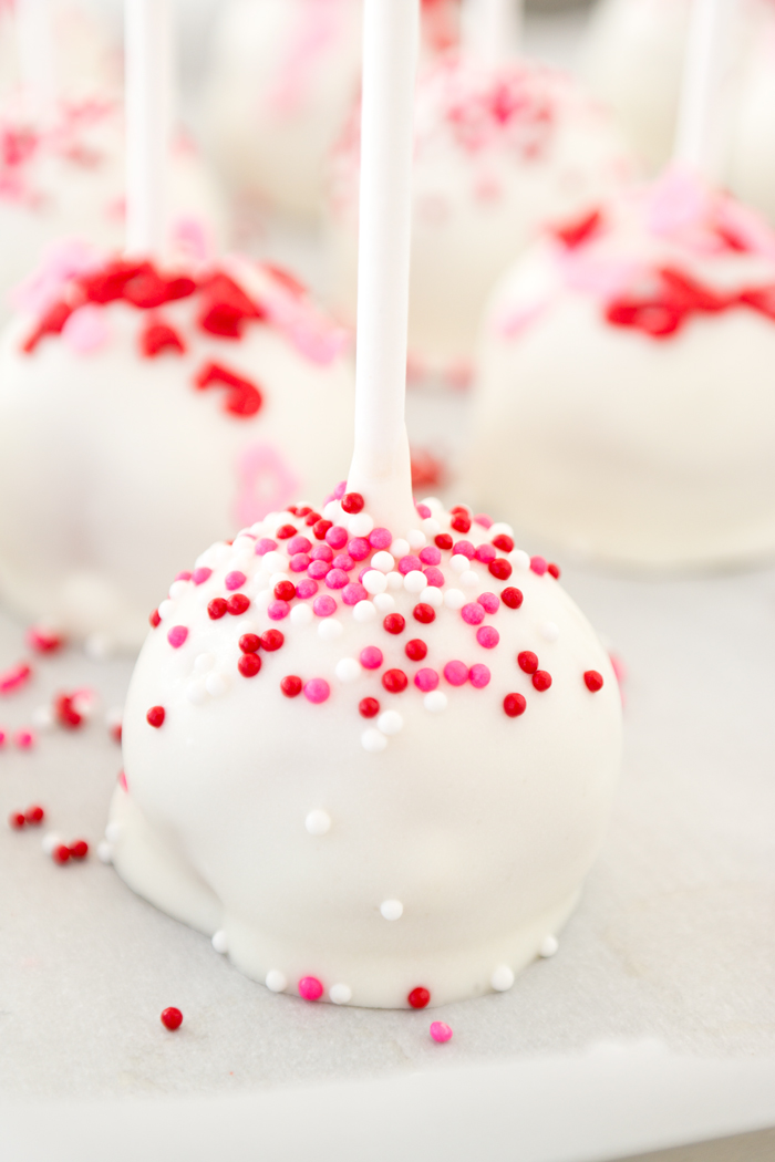 vanilla bean cake pops