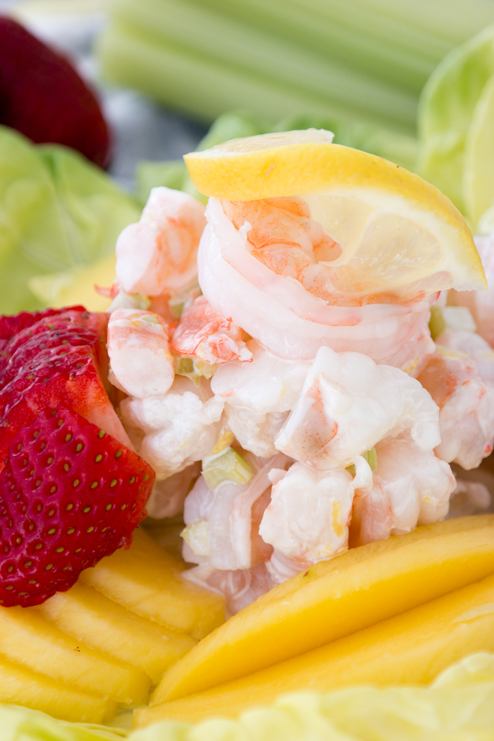 Simple Lemony Shrimp Salad