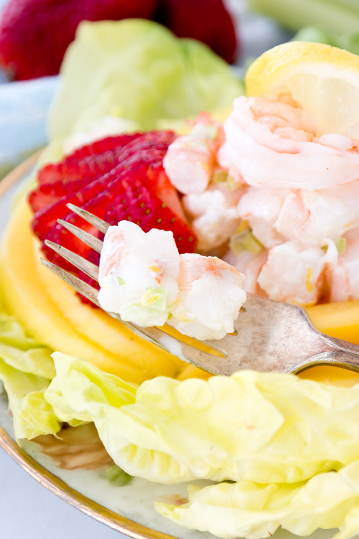 Simple Lemony Shrimp Salad