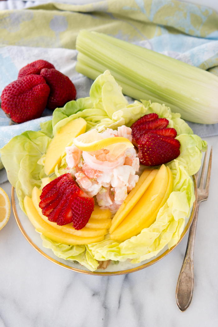 Simple Lemony Shrimp Salad