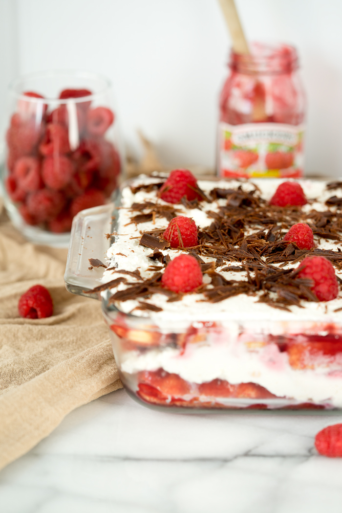 Raspberry Tiramisu