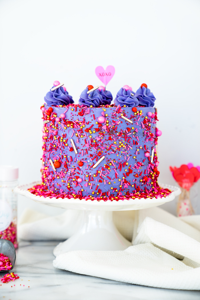 Purple Birthday Cake Recipe 