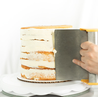 A step by step tutorial on how to properly fill and crumb coat a cake. thesugarcoatedcottage.com | #cake decorating, #crumb coat, #cake